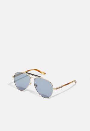 Gucci UNISEX - Óculos de sol - gold/havana/grey