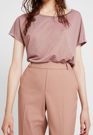 Print T-shirt - purple