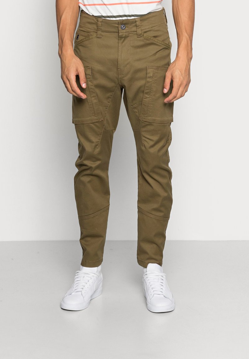 G-STAR ZIP PKT 3D SKINNY CARGO - Calças cargo - dark olive