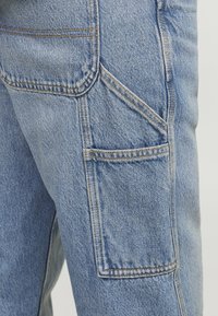 JJIEDDIE JJCARPENTER - Baggy jeans - blue denim