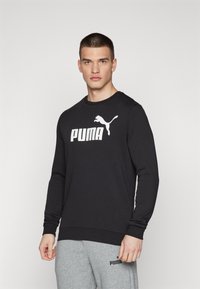 Puma BIG LOGO CREW - Felpa - black