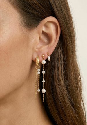 Winther Studio, PEARL MIX SET - Kõrvarõngad - gold-colored plated