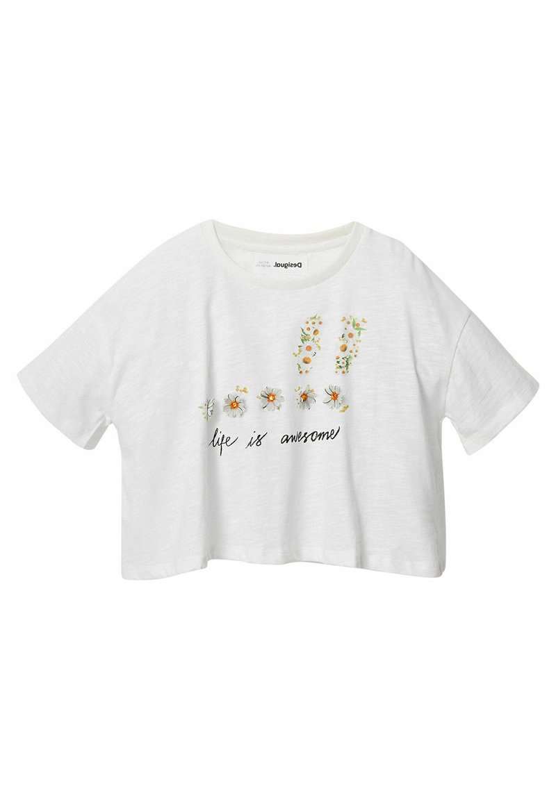 Desigual T-shirt print wit