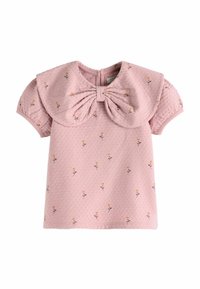 Next TEXTURED PUFF SHORT SLEEVE REGULAR FIT - Printtipaita - pink ditsy
