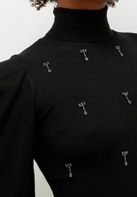 LIU JO Stickad tröja - black