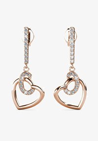 Selezionato, couleur or rose / cristal