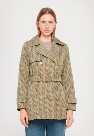 LOGO SHORT - Trench - chocolate