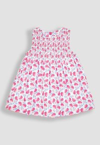 JoJo Maman Bébé STRAWBERRY BLOOM SMOCKED - REGULAR FIT SET - Denné šaty - pink