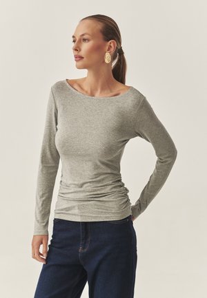 ZULA - Pikkade varrukatega topp - gray