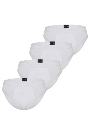 4 PACK - Slip - bianco