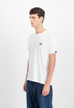 Alpha Industries Marškinėliai su spaudiniu - white