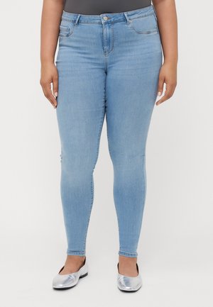 CARTHUNDER - Jeans Skinny Fit - light blue denim