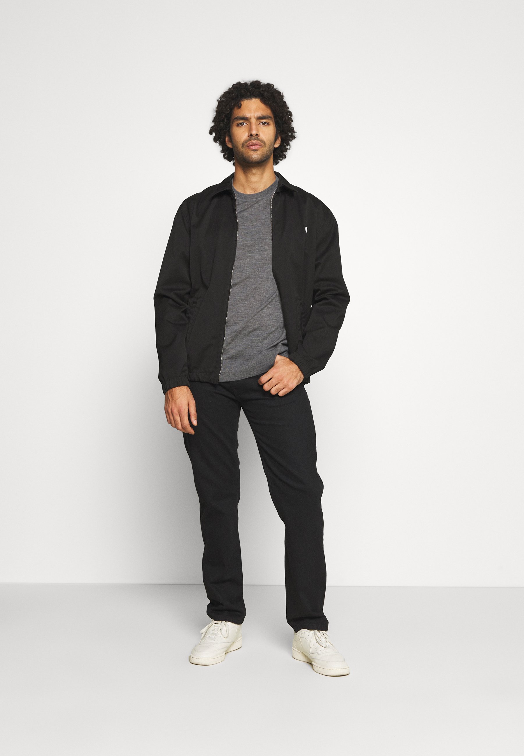 Woodbird DOC NIGHT JEANS - Straight leg jeans - black - Zalando.ie