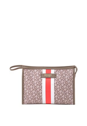 VINTAGE SIGNATURE STRIPE - Neceser - coral