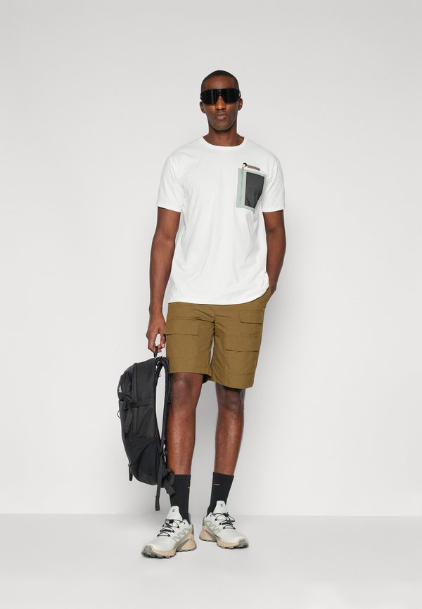 YERIEL - Outdoor shorts - dark olive3