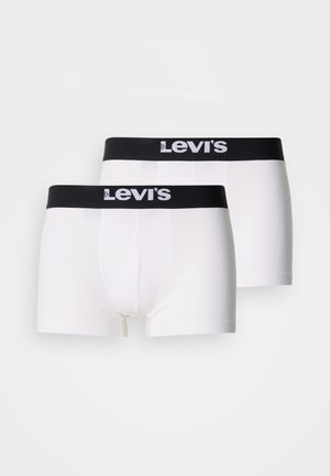 MEN BASIC TRUNK 2 PACK - Boxers - white/black