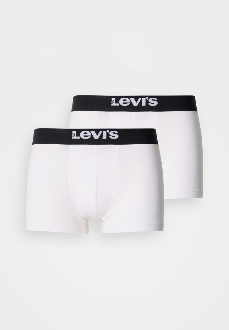 Levi's® MEN BASIC TRUNK 2 PACK - Trunks - white/black/white - Zalando.co.uk