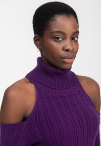 INFLUENCER OFF-SHOULDER - Trui - purple