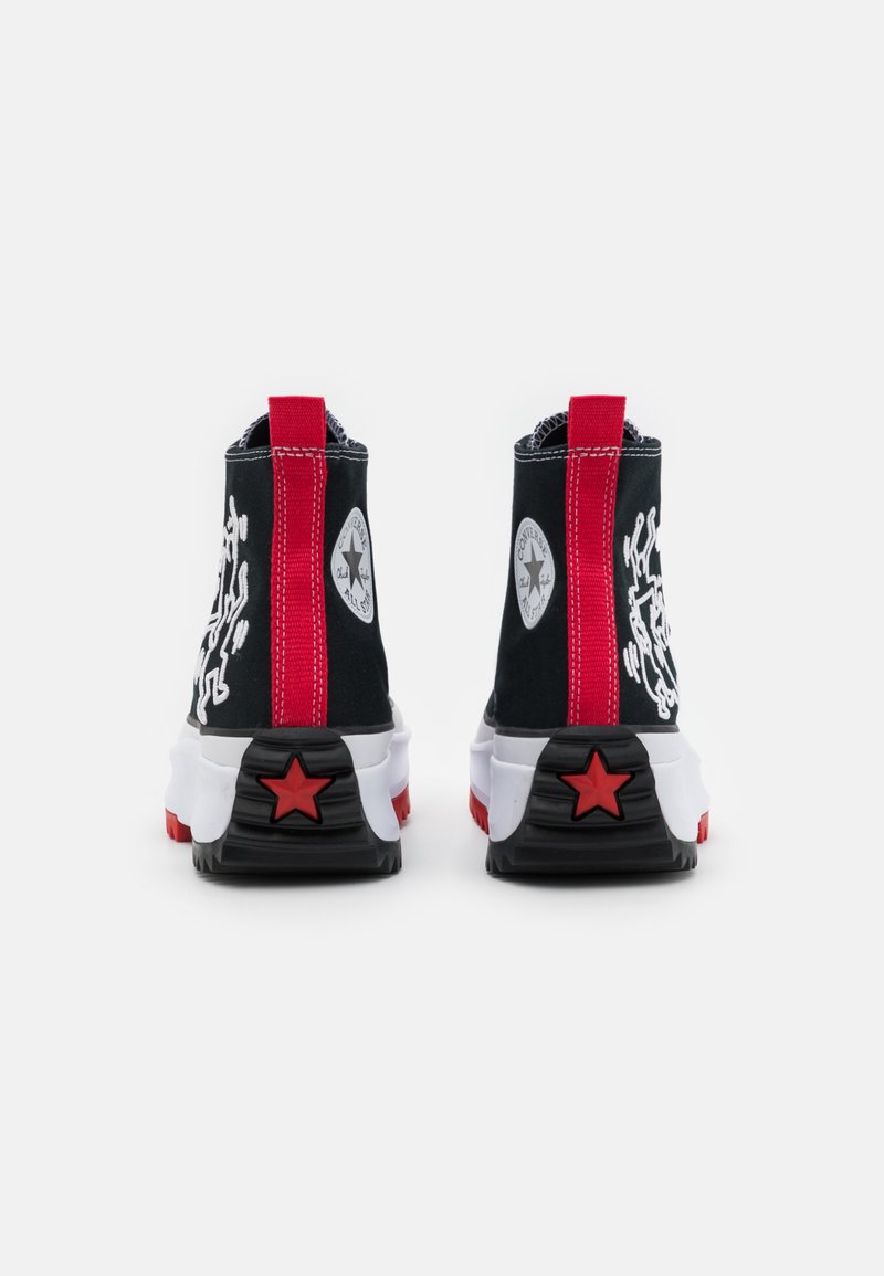 Converse Converse X Keith Haring Run Star Hike High Top Trainers Black White Black Zalando Ie