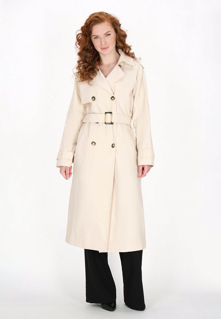dreimaster Trenchcoat crème