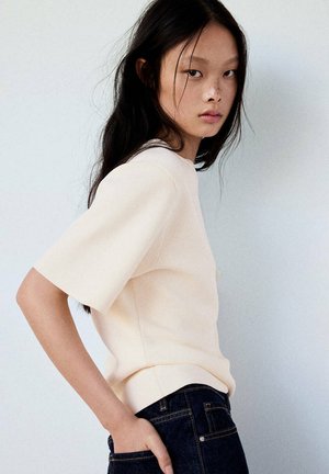Mango, ADULT - T-shirt basique - sand