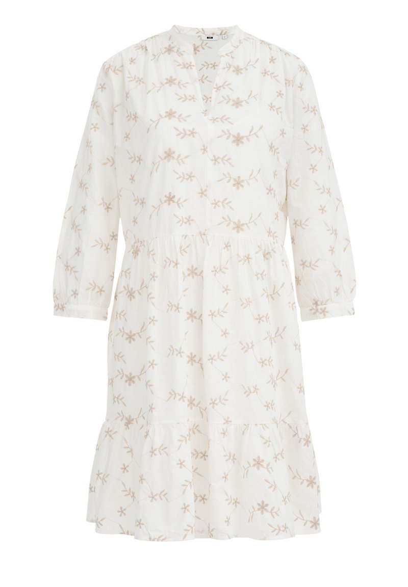 WE Fashion Jurk wit WE Fashion Jurk wit