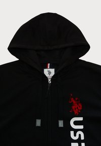 U.S. Polo Assn. Tröja med dragkedja - black