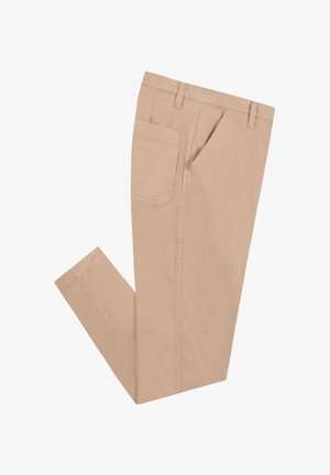 Faguo, HAGENAU CHAINE ET TRAME - Broek - taupe