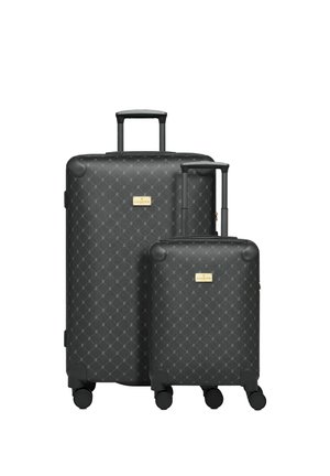 Lazarotti PALERMO 4 ROLLEN KOFFERSET 2-TEILIG UNISEX - Set di valigie - black