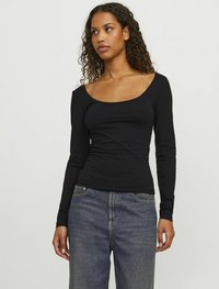 JJXX Maglietta a manica lunga - black