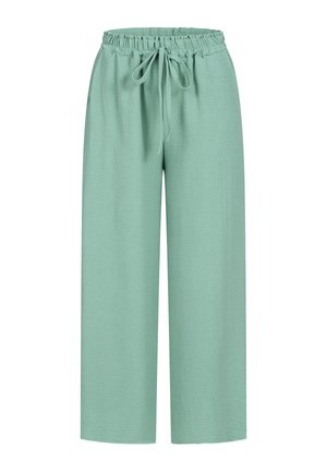Cloud 5ive, WIDE SUMMER PANTS - Pantalones - green