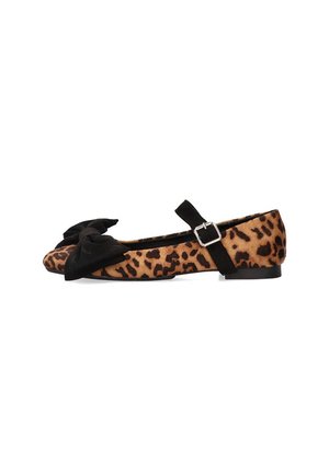 Bailarinas con hebilla - leopard