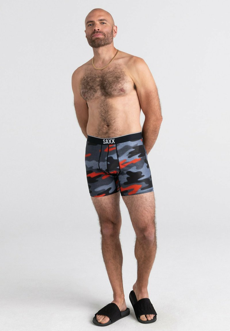 SAXX Underwear VOLT TRUNK PANTS Panties hazy camo/dunkelgrau