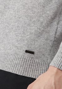 ROY ROBSON Strickpullover - grau