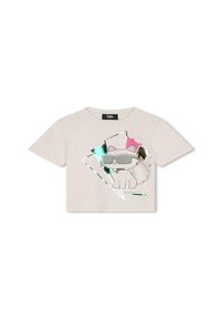 KARL LAGERFELD KIDS T-shirt imprimé - pink