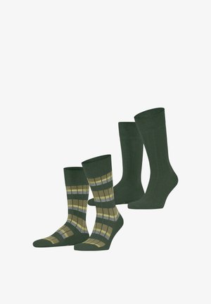Esprit, URBAN RIB 2 PACK SOCKEN - Calze - pineneedle