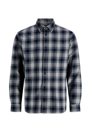 Jack & Jones, JACK & JONES HEMD BLUHARVEY LANGARMHEMD - Πουκάμισο - dunkelblau