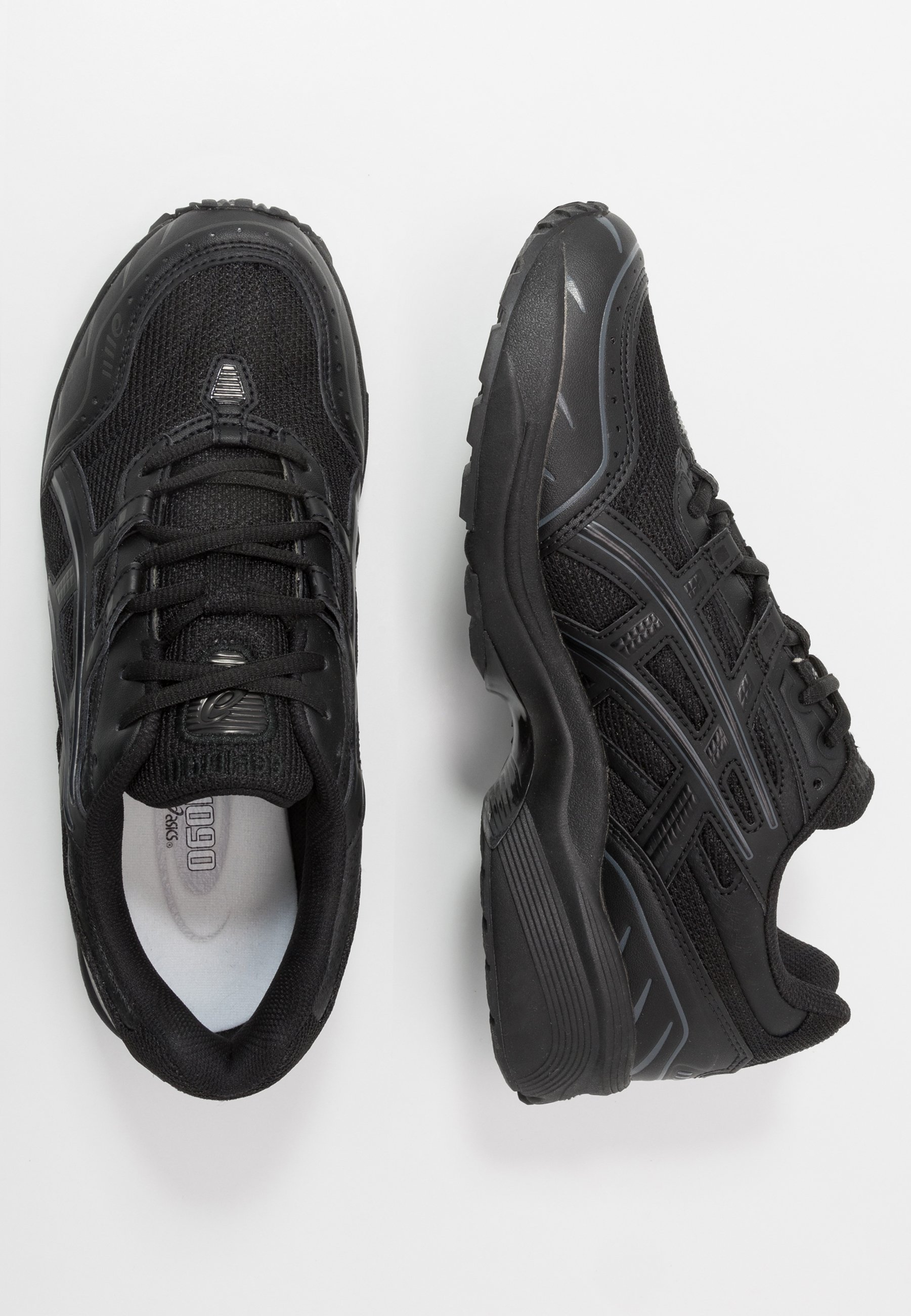 asics black black