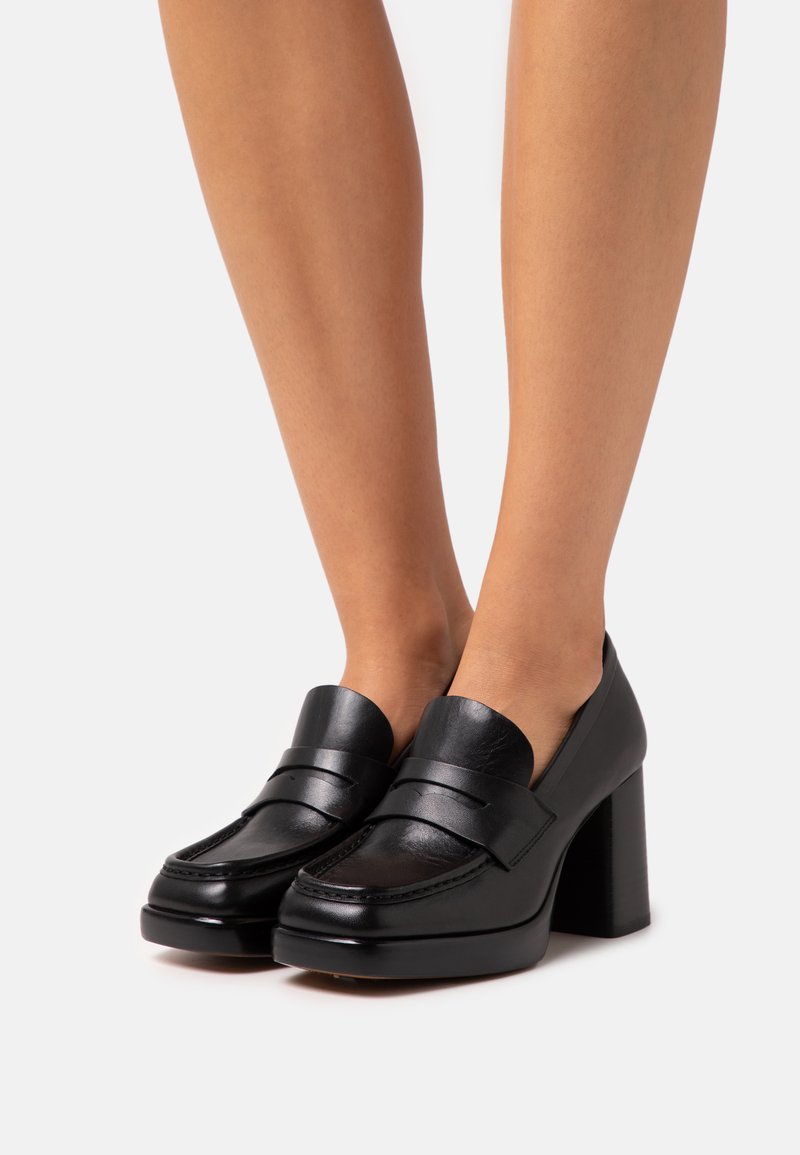 rag & bone MATRIX LOAFER Platform heels black Zalando.co.uk