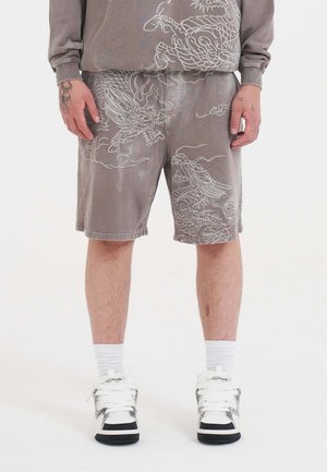 BATTLE DRAGON DIRTY WASH  - Shorts - brown