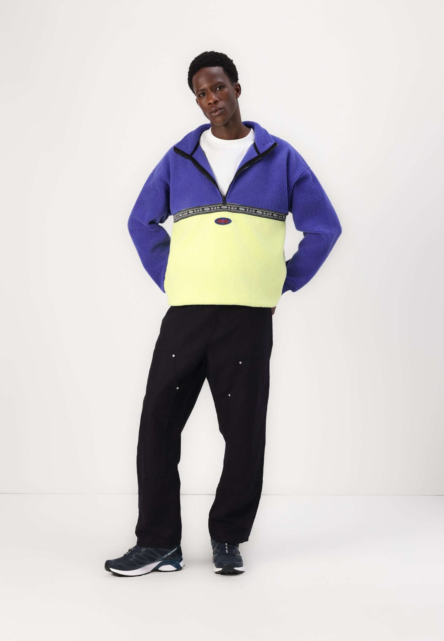 Rip Curl RAW ENERGY QUARTER ZIP POLAR UNISEX - Fleece jacket