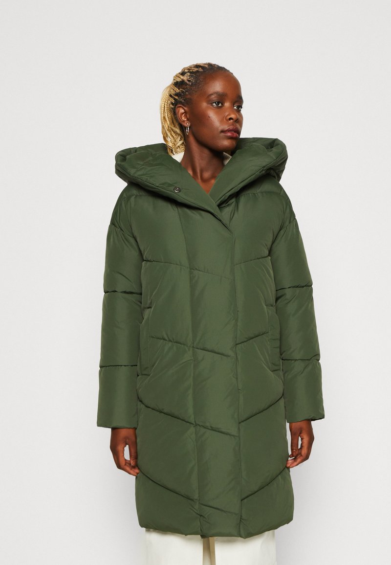 Noisy May - NMNEW TALLY LONG - Manteau d'hiver - kombu green, Agrandir