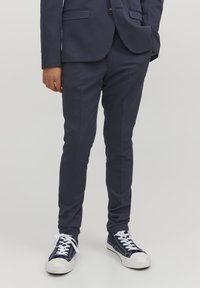 Jack & Jones Junior JPRSOLAR TROUSER - Kostymbyxor - dark navy