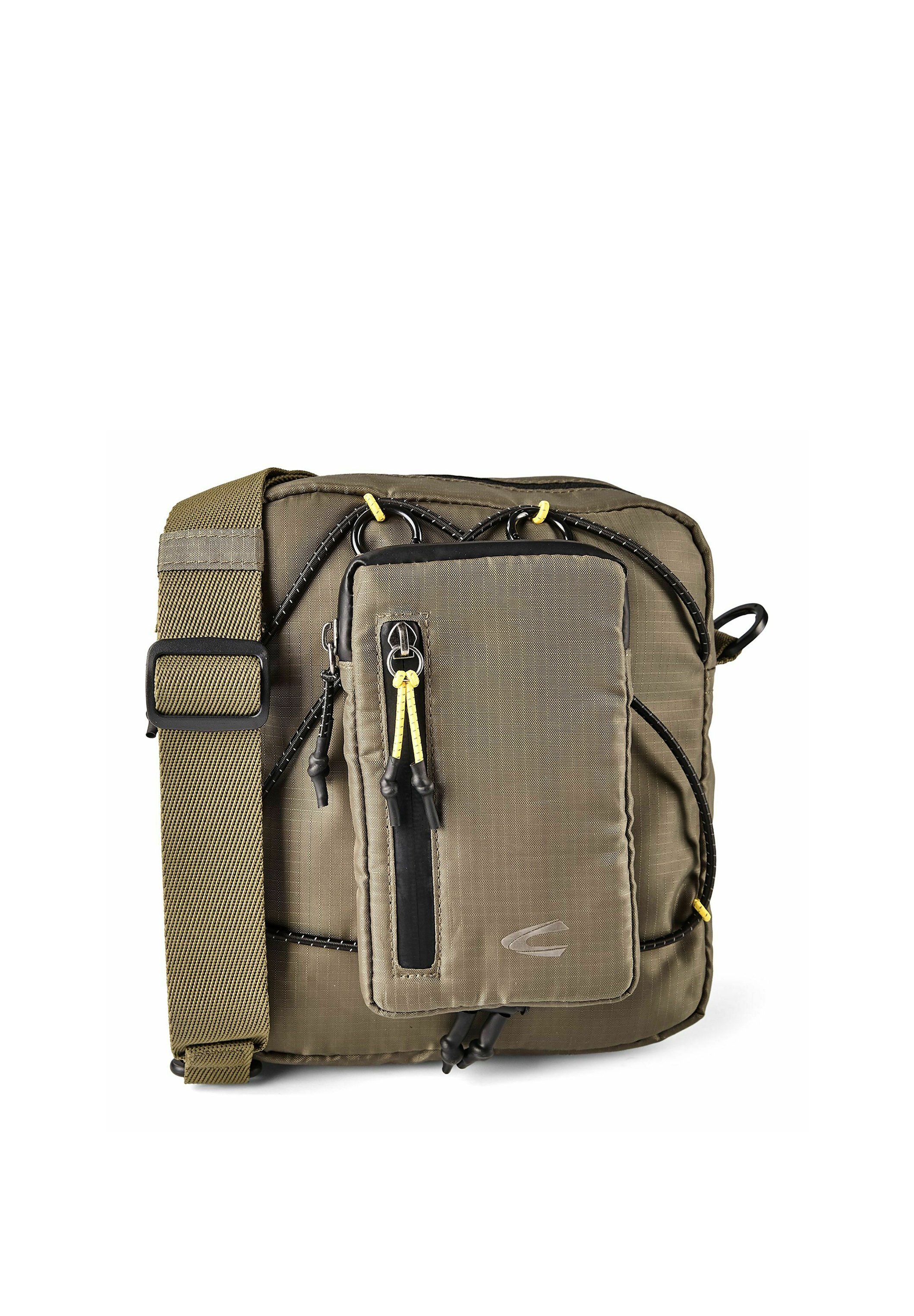 camel active SHORES UMHÄNGETASCHE S 21 CM - Cross body bag - khaki