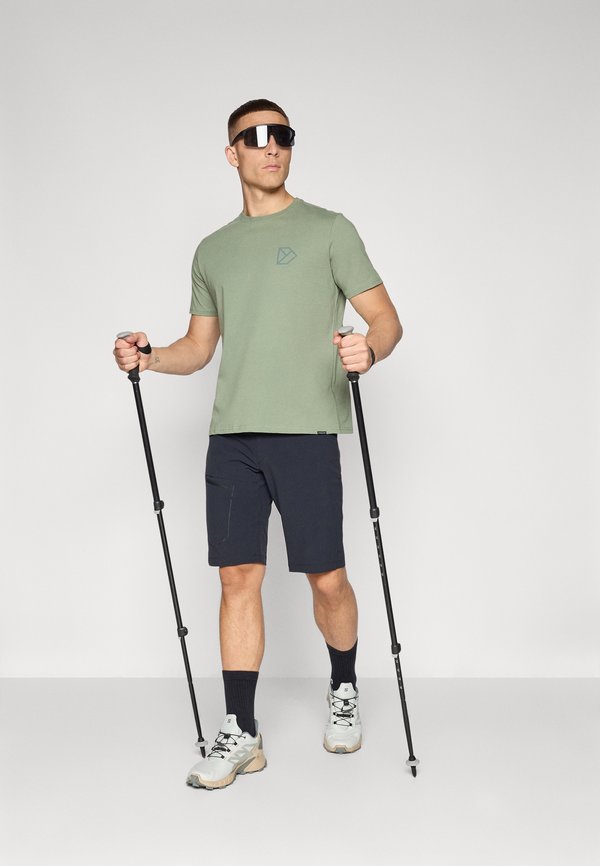 HARALD UINSEX - Print T-shirt - light moss3