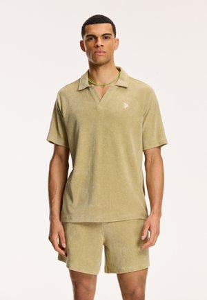 NICO TOWELING - Polo shirt - beige