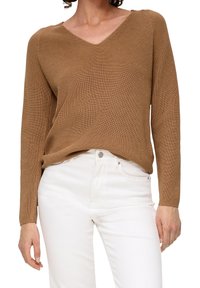 s.Oliver Jersey de punto - mottled beige