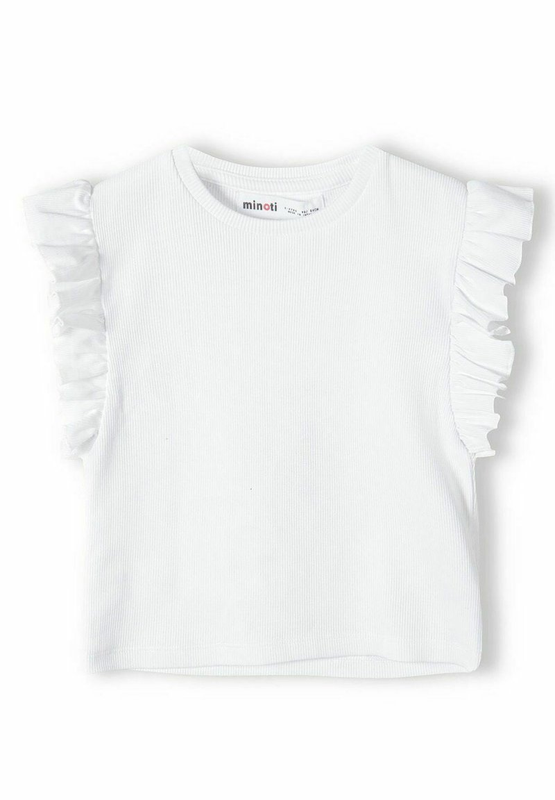 MINOTI WITH FRILLED SLEEVES - Blúzka - white