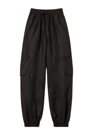 TWINSET, JOGGING RICAMATO - Nohavice - nero