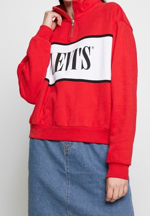 Sweatshirt - red